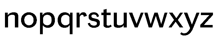 Chiswick Grotesque Regular Font LOWERCASE