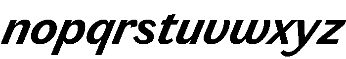 Chiswick Grotesque Semibold Italic Font LOWERCASE