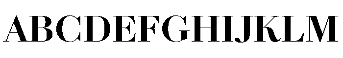 Chiswick Headline Bold Font UPPERCASE