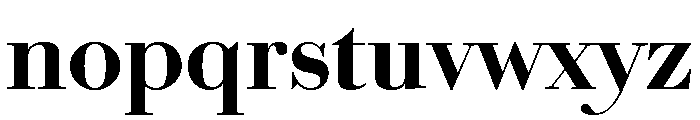 Chiswick Headline Bold Font LOWERCASE