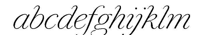 Chiswick Headline Extralight Italic FONT