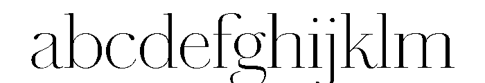 Chiswick Headline Extralight FONT