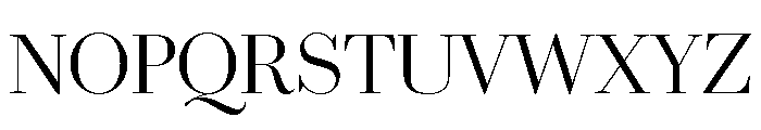 Chiswick Headline Light Font UPPERCASE