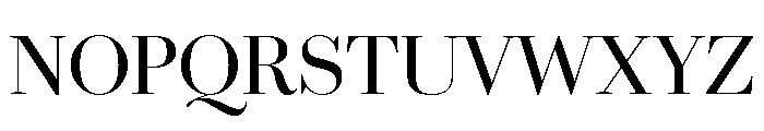 Chiswick Headline Regular Font UPPERCASE