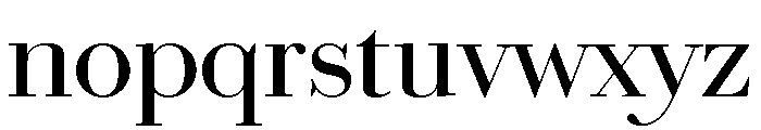 Chiswick Headline Regular Font LOWERCASE