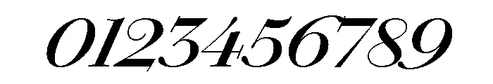 Chiswick Headline Semibold Italic Font OTHER CHARS