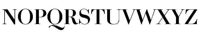 Chiswick Headline Semibold Font UPPERCASE