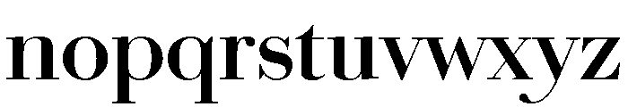 Chiswick Headline Semibold Font LOWERCASE