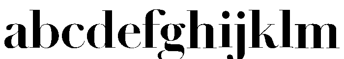 Chiswick Poster Bold FONT