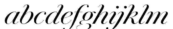 Chiswick Poster Regular Italic FONT