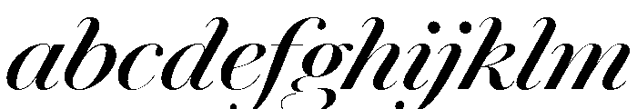 Chiswick Poster Semibold Italic FONT