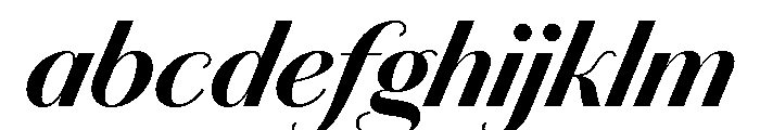Chiswick Sans Bold Italic FONT