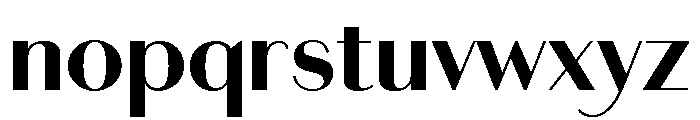 Chiswick Sans Bold Font LOWERCASE