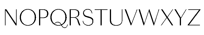 Chiswick Sans Extralight Font UPPERCASE