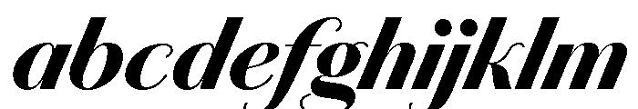 Chiswick Sans Fat Italic FONT