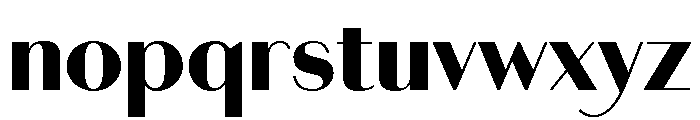 Chiswick Sans Fat Font LOWERCASE