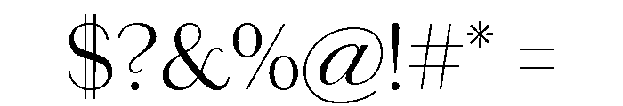Chiswick Sans Light Font OTHER CHARS