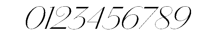Chiswick Sans Poster Extralight Italic Font OTHER CHARS