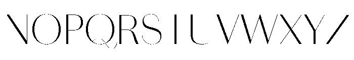 Chiswick Sans Poster Extralight Font UPPERCASE