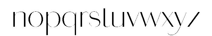 Chiswick Sans Poster Extralight Font LOWERCASE