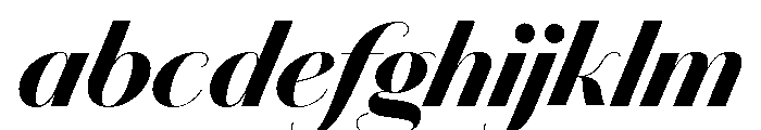 Chiswick Sans Poster Fat Italic FONT