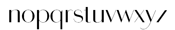 Chiswick Sans Poster Light Font LOWERCASE