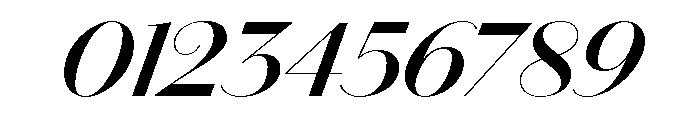 Chiswick Sans Poster Semibold Italic Font OTHER CHARS