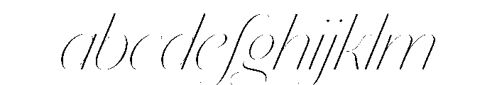 Chiswick Sans Poster Thin Italic FONT