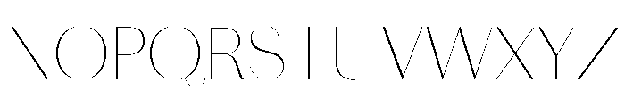 Chiswick Sans Poster Thin Font UPPERCASE