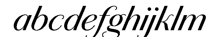 Chiswick Sans Regular Italic FONT