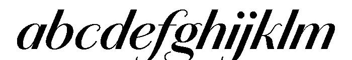 Chiswick Sans Semibold Italic FONT