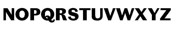 Chiswick Sans Text Black Font UPPERCASE