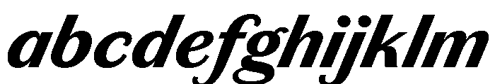 Chiswick Sans Text Bold Italic FONT