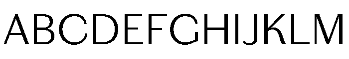 Chiswick Sans Text Light Font UPPERCASE