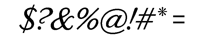 Chiswick Sans Text Regular Italic Font OTHER CHARS