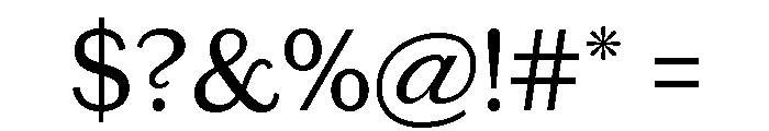 Chiswick Sans Text Regular Font OTHER CHARS