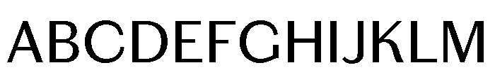 Chiswick Sans Text Regular Font UPPERCASE