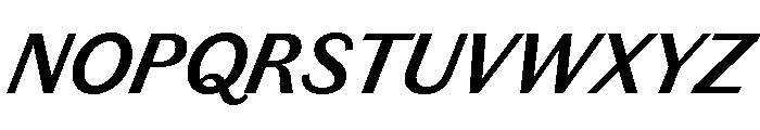 Chiswick Sans Text Semibold Italic Font UPPERCASE