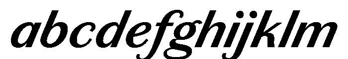 Chiswick Sans Text Semibold Italic FONT