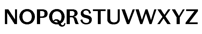 Chiswick Sans Text Semibold Font UPPERCASE
