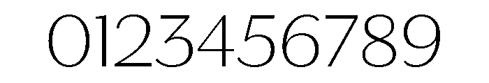Chiswick Sans Text Thin Font OTHER CHARS