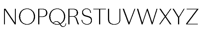 Chiswick Sans Text Thin Font UPPERCASE