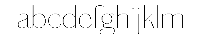 Chiswick Sans Thin FONT