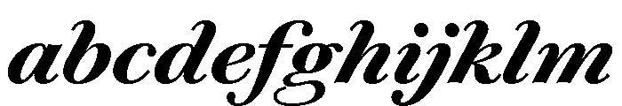 Chiswick Text Bold Italic FONT