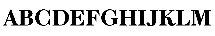 Chiswick Text Bold Font UPPERCASE