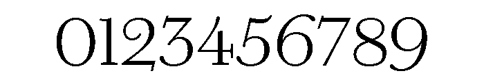 Chiswick Text Extralight Font OTHER CHARS