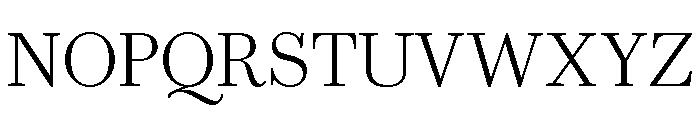 Chiswick Text Extralight Font UPPERCASE