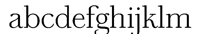 Chiswick Text Extralight FONT