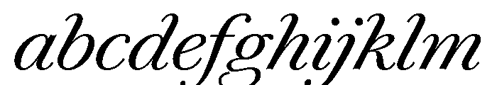 Chiswick Text Light Italic FONT