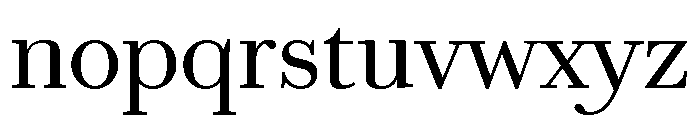 Chiswick Text Light Font LOWERCASE